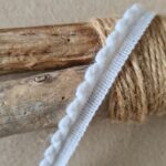 Galon robe 10 mm coloris blanc – Image 2