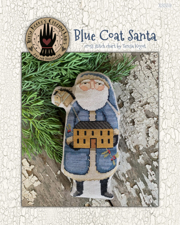 TERESA KOGUT - Blue Coat Santa XS376