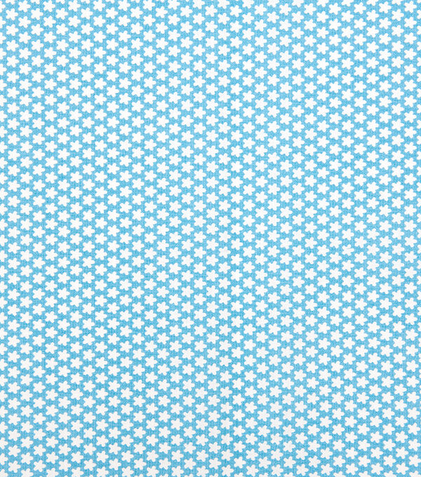Stof - Fleurettes coloris Bleu