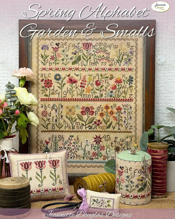Spring Alphabet Garden & Smalls - Jeannette Douglas Designs