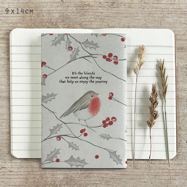 Petit carnet oiseau Rouge-gorge - East of India
