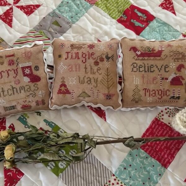 Stitch, Jingle And Be Merry - Pansy Patch Quilts and Stitchery