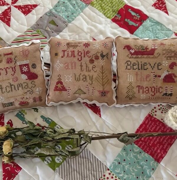 Stitch, Jingle And Be Merry - Pansy Patch Quilts and Stitchery