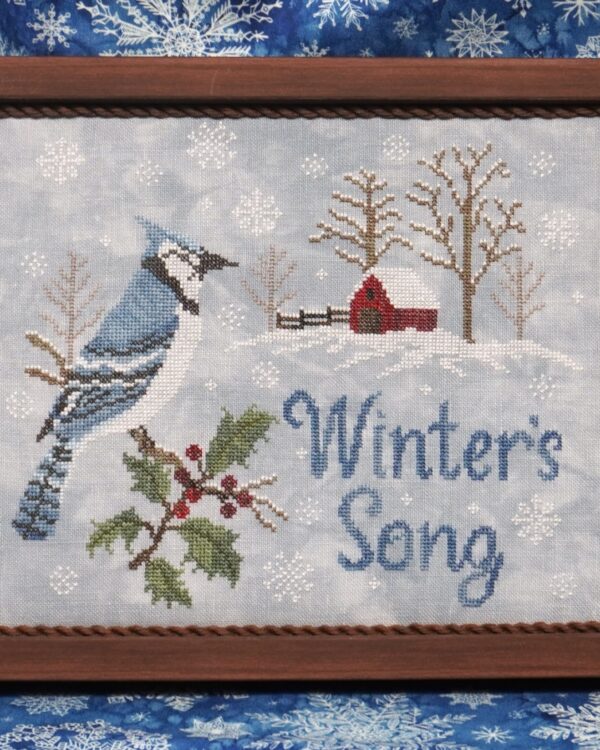 Winter's song - Wildflower stitching