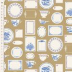 TILDA - Something Blue Labels & Ornaments Ochre 110172 – Image 2