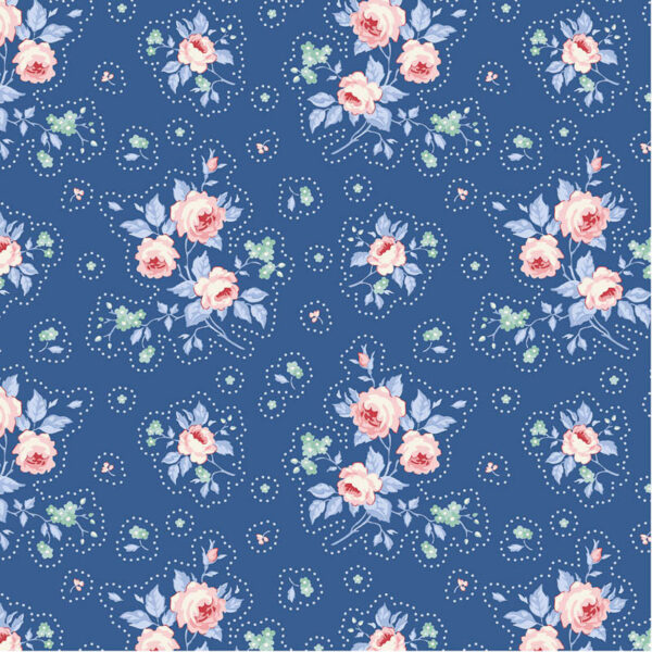 TILDA - Something Blue First Kiss Denim 100679