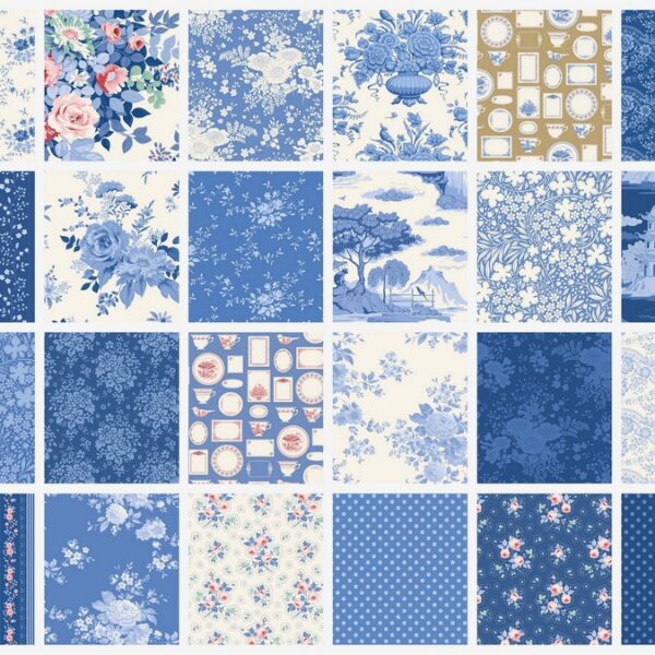 TILDA - Something Blue Lot Complet 2