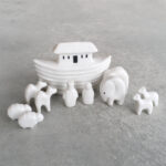 Porcelaine Noah's Ark set 1549 - East of India – Image 3