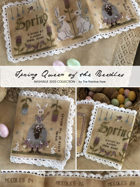 Spring Queen of the Needles Series - The Primitive Hare