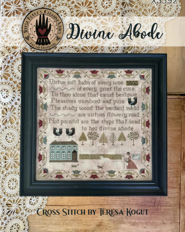 Divine Abode Cross Stitch Chart XS392 - Teresa kogut