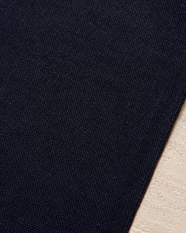 Toile Sashiko uni coloris 107 Bleu Marine - Olympus