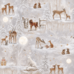 Sarah Summers -  Woodland Wonder Deer Scenic gris