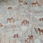 Sarah Summers -  Woodland Wonder Deer Scenic gris – Image 2