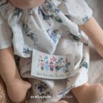 Acufactum - Cotton fabric Flower Greeting (salutations florale) – Image 2