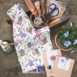 Acufactum - Cotton fabric Houses and Flowers (maisons et fleurs) – Image 9