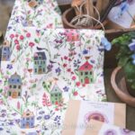 Acufactum - Cotton fabric Houses and Flowers (maisons et fleurs) – Image 8