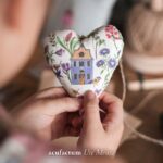 Acufactum - Cotton fabric Houses and Flowers (maisons et fleurs) – Image 7