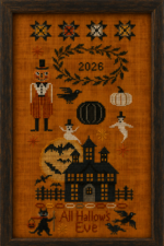 All Hallow's eve stocking XS405 - Teresa kogut – Image 2