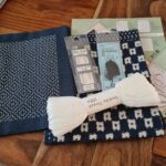 kit complet Rapiécage Sashiko coloris bleu T1 - Olympus – Image 3