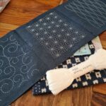 kit complet Rapiécage Sashiko coloris bleu T1 - Olympus – Image 5
