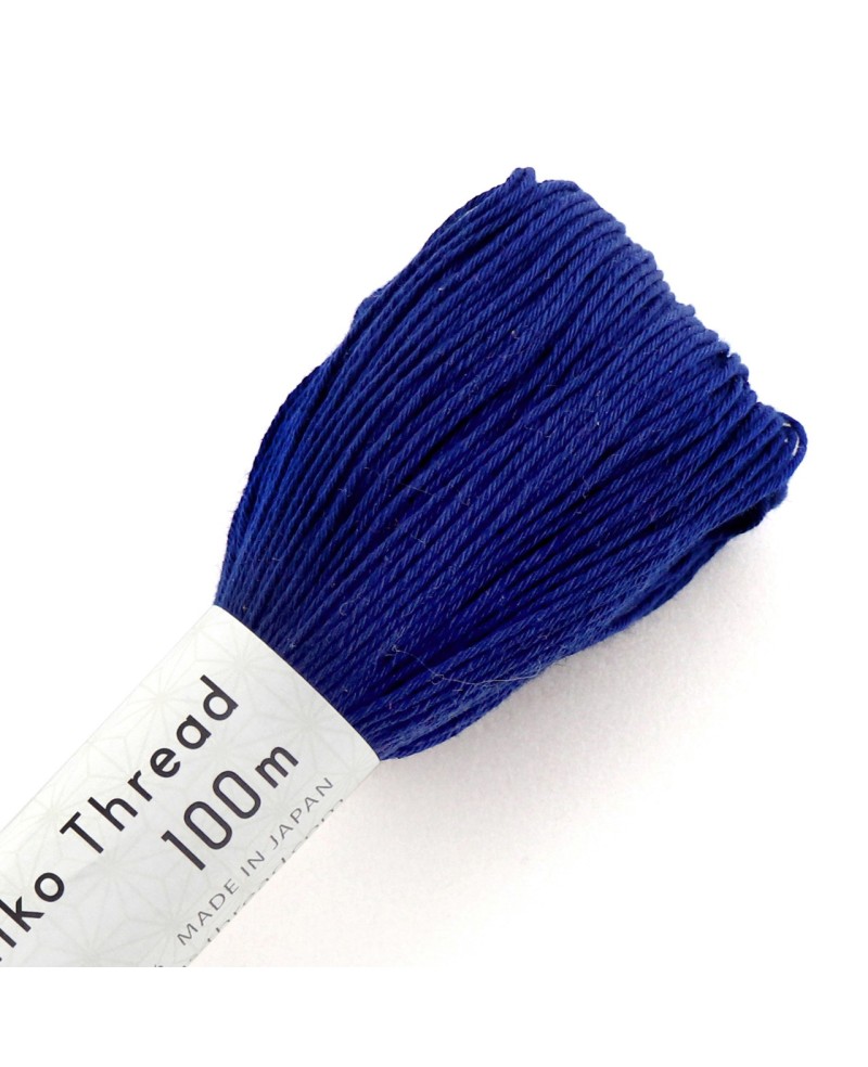 fil-sashiko-100m-bleu-nuit-119 Fil sashiko Olympus 100 m - Coloris 119 Bleu Klein – Image 1