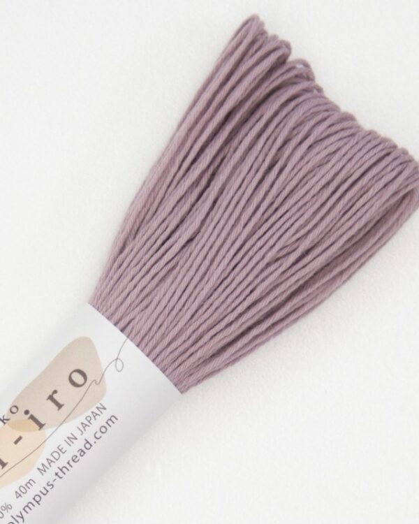 Fil sashiko pastel Awai Iro Olympus 40 m - Coloris A6 Dusty pink