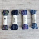 Collection de fils sashiko Hobbyra Hobbyre bleu 56m – Image 2