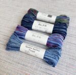Collection de fils sashiko Hobbyra Hobbyre bleu 56m – Image 3