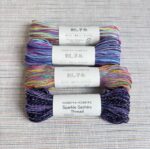 Collection de fils sashiko Hobbyra Hobbyre Mauve 56m