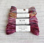 Collection de fils sashiko Hobbyra Hobbyre Rose 56m