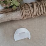 Guide couture en plastique durable - 2mm Blanc