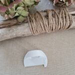 Guide couture en plastique durable - 3mm Blanc