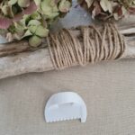 Guide couture en plastique durable - 4mm Blanc