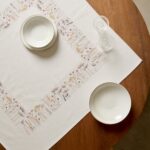 Kit de point de croix Nappe Fleurs et herbes - Rico Design