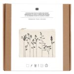 Kit de broderie, pochette pré-imprimée, fleurs et herbes - Rico Design – Image 2