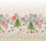 Christmas in Bluebell Wood Panneau - Lewis & Irene