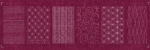 Sashiko patch coloris Rouge T1 - Olympus