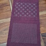 Sashiko patch coloris Rouge T1 - Olympus – Image 3