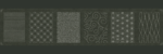 Sashiko patch coloris Vert T3 - Olympus