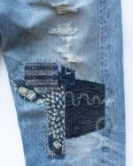 Sashiko patch coloris Gris T4 - Olympus – Image 2