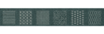 Sashiko patch coloris Gris T4 - Olympus