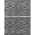 Tissu coton japonais Sevenberry – Sashiko Seigaiha 88223 4.1 – Image 2
