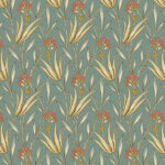 Autumn bouquet - Renée Nanneman Bouquet Milkweed in Aqua 10173-T