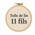 Toile de lin 11 fils