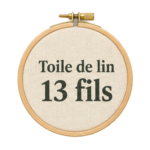 Toile de lin 13 fils