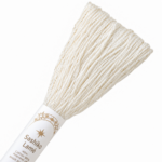 Fil sashiko Olympus lamé 40 m - coloris Blanc SL1