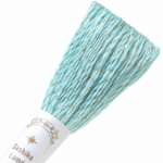 Fil sashiko Olympus lamé 40 m - coloris Bleu doré SL14
