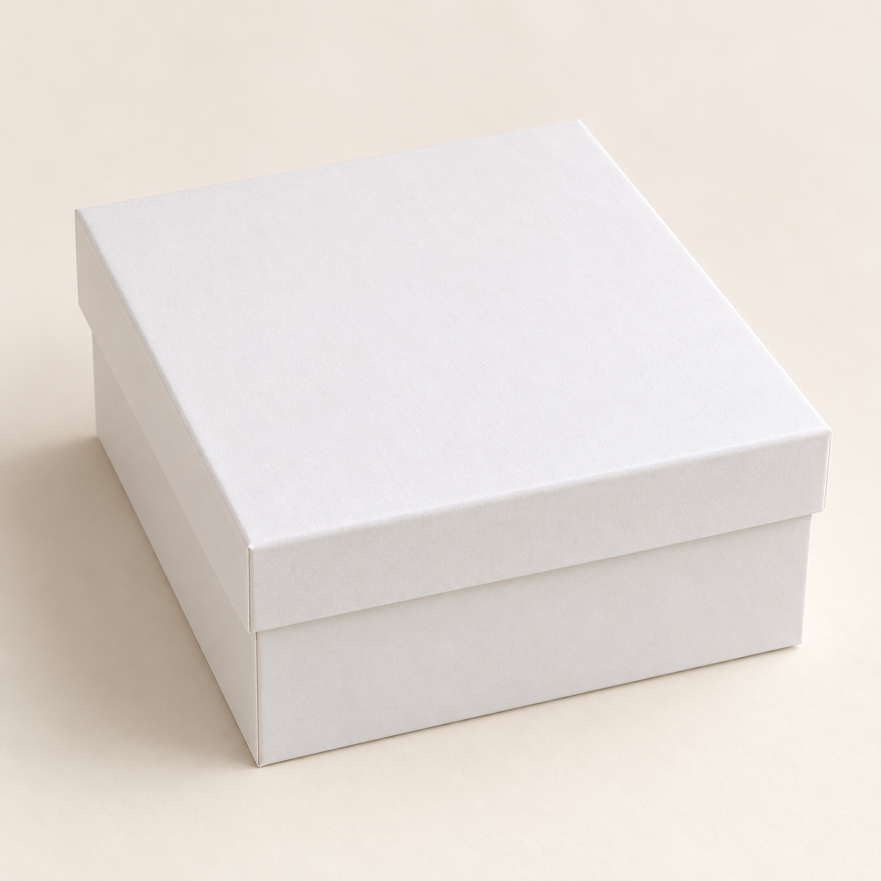 boite-carré-blanche-rico-design Boite papier blanche 140x140x70 mm - Rico Design – Image 1
