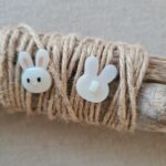 Bouton en résine – Petit lapin – Image 3