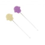 Épingles tête plastique repassable thermorésistantes cupcake x24 - Bohin – Image 2